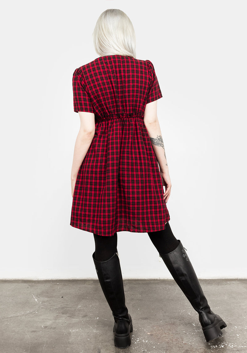 Dreadful Rüsche Rüsche Kleid