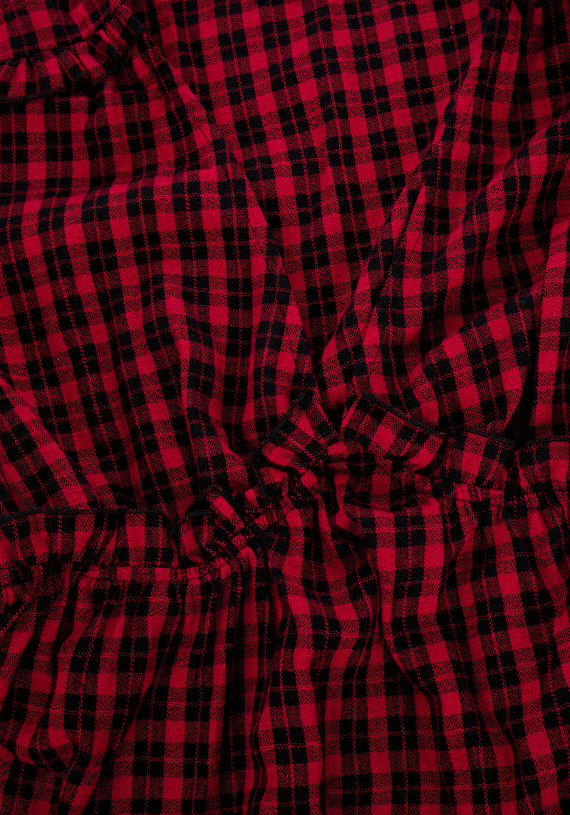 Dreadful Rüsche Rüsche Kleid