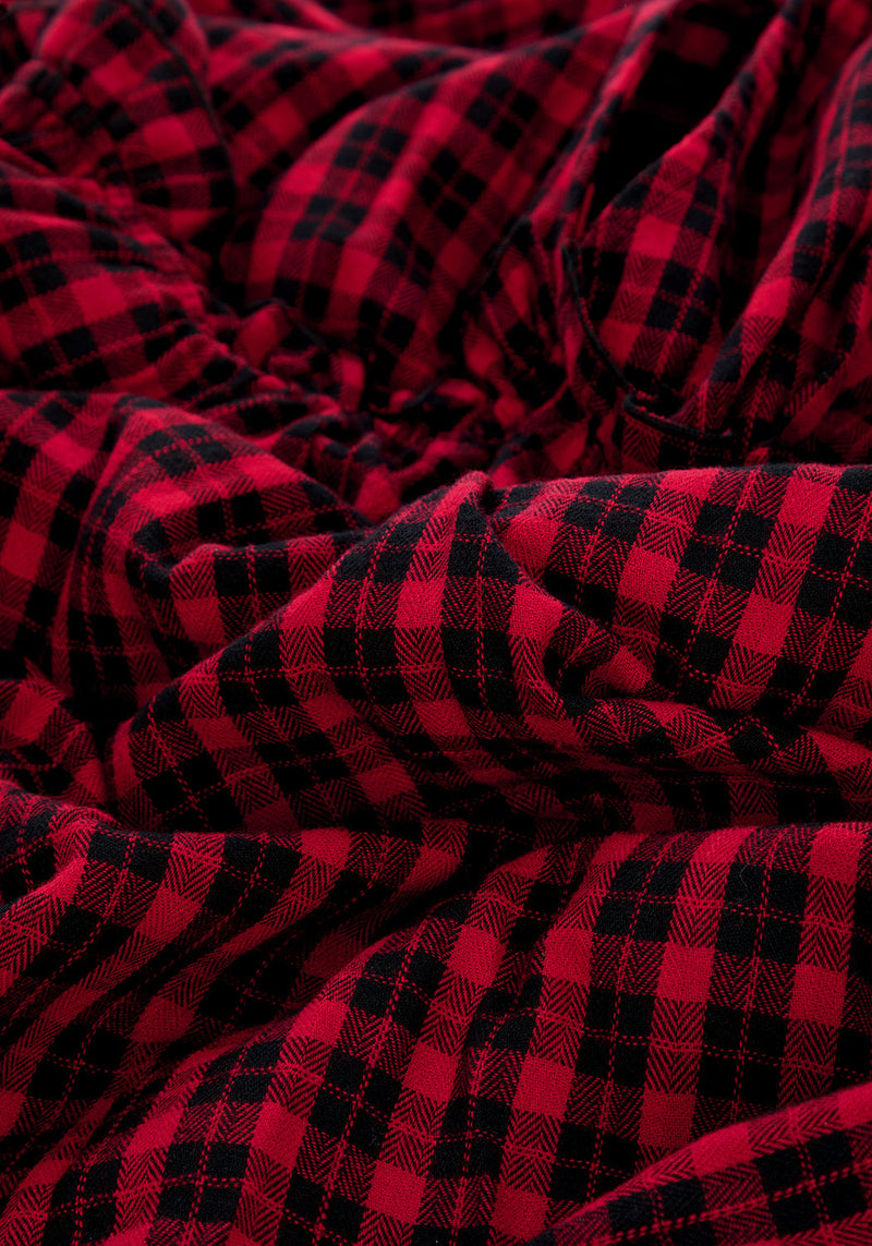 Dreadful Rüsche Rüsche Kleid