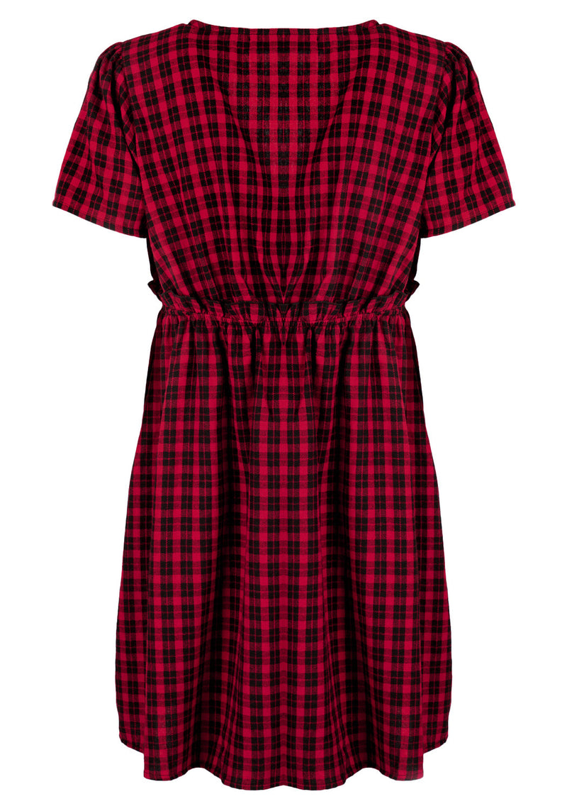 Dreadful Rüsche Rüsche Kleid