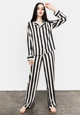 Käfer Pyjama Gestreift Hose