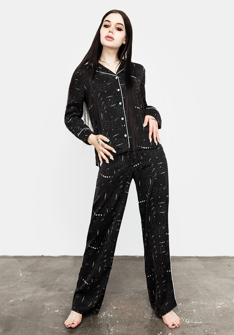 Celestial Pyjama Hemd Top