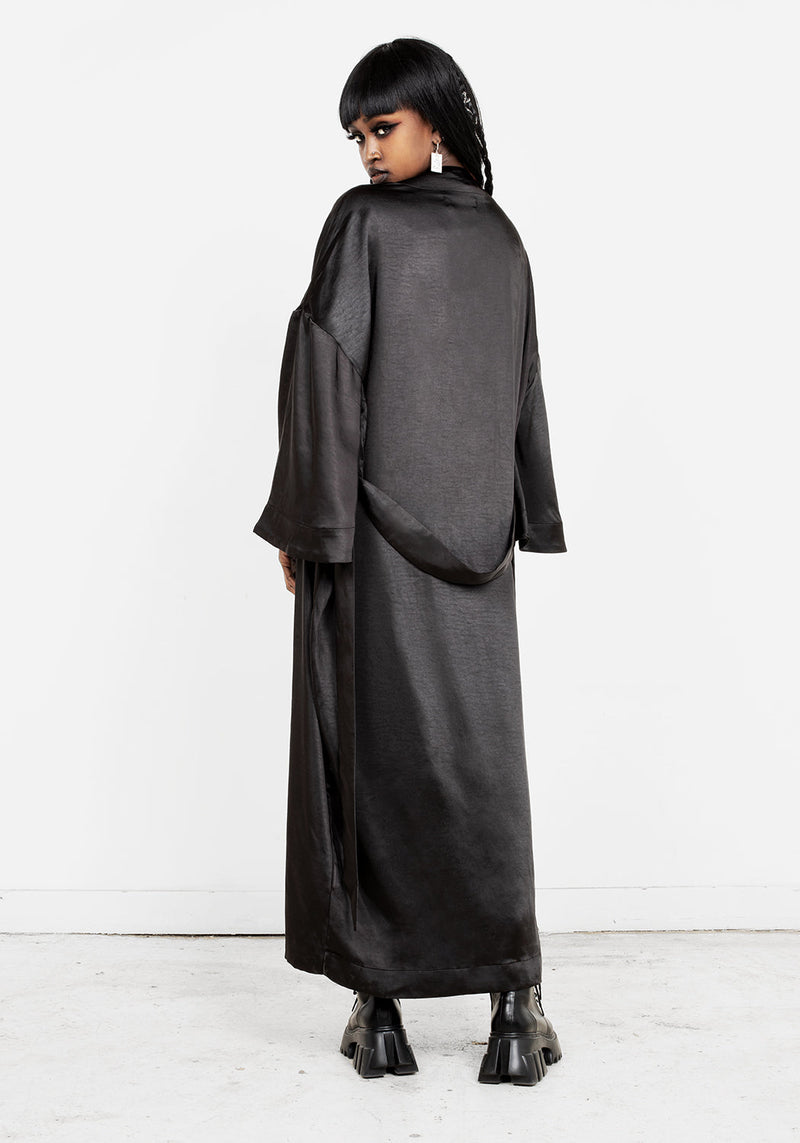 Deathmoth Embroidered Kimono