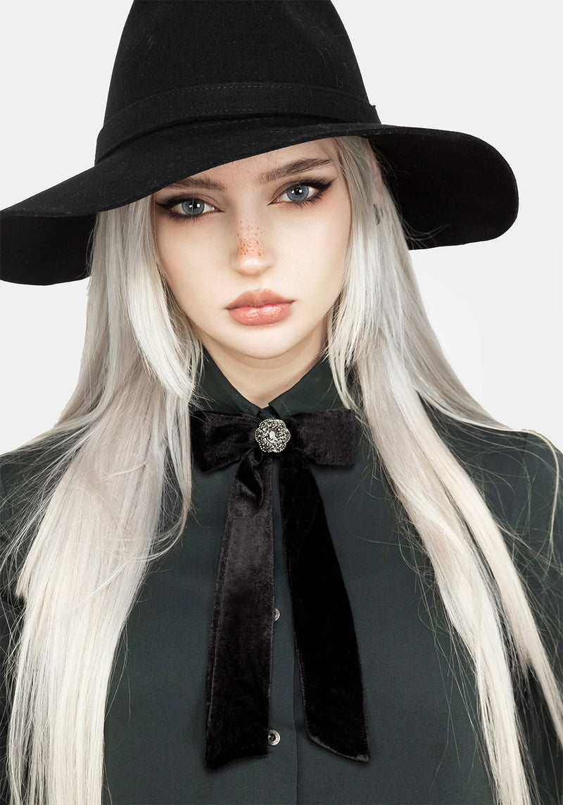 Lucy Samt Schleife Krawatte