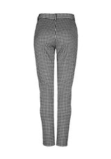 Martha Gingham Schmal Zulaufend Hosen