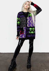 Illogical Oversize Cardigan