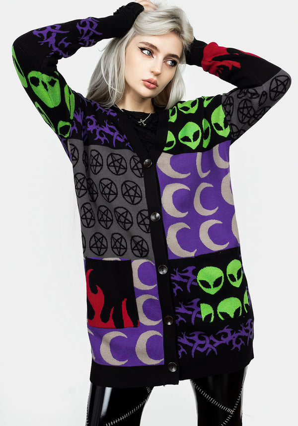 Illogical Oversize Cardigan