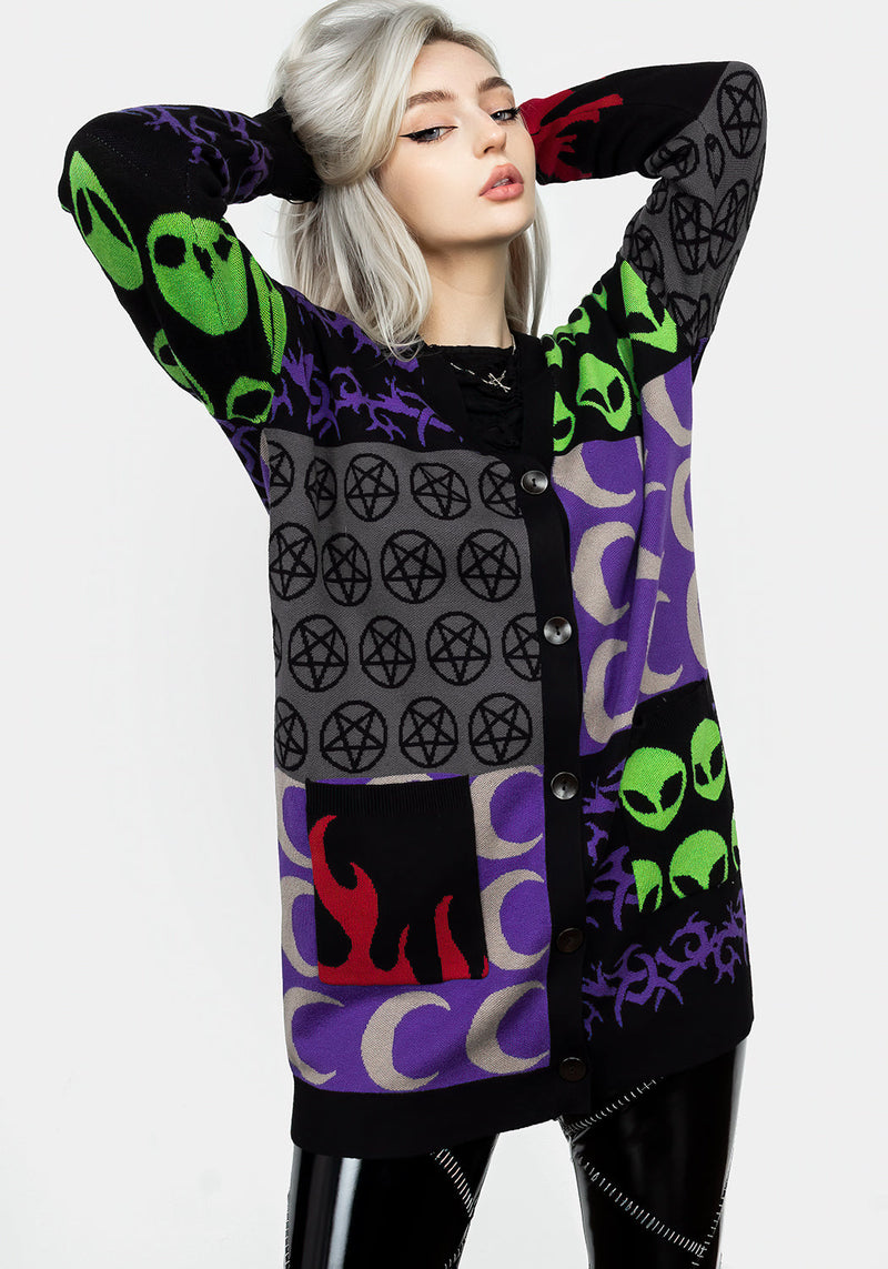 Illogical Oversize Cardigan