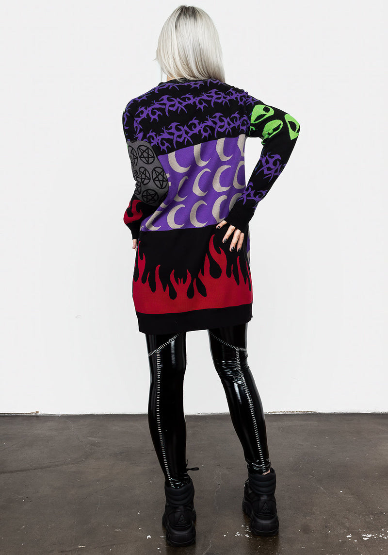 Illogical Oversize Cardigan