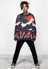 Faraway Unisex Mock Neck Jumper