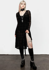 Buffy Wickel Midi Kleid
