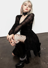 Buffy Wickel Midi Kleid