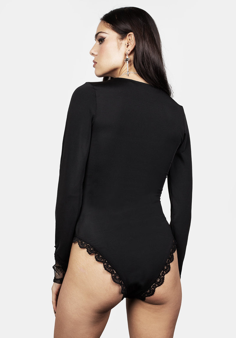 Grace Spitze Gepaneelt Body