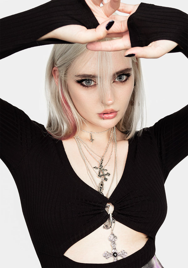 Rubella Schnitt Raus Top