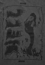Hell Vintage Grau Washed T-Shirt