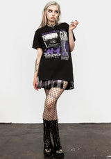 Books Vintage Schwarz Washed T-Shirt