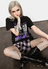 Books Vintage Schwarz Washed T-Shirt