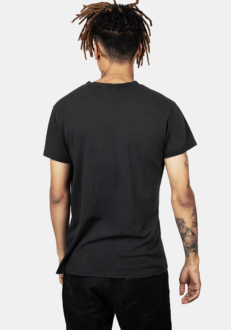 Books Vintage Schwarz Washed T-Shirt