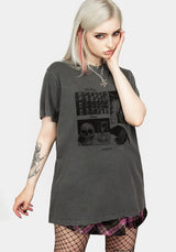 Sense Vintage Grau Washed T-Shirt