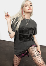 Sense Vintage Grau Washed T-Shirt
