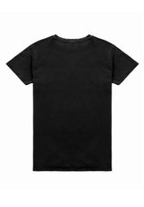 Punk Vintage Schwarz Washed T-Shirt
