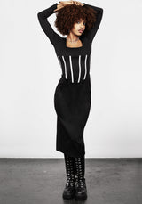 Seance Korsett Jersey Kleid