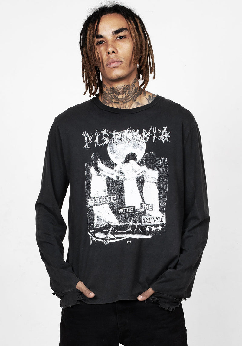 Dance Mit Die Devil Lang Ärmel T-Shirt