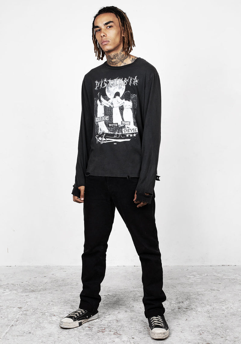 Dance Mit Die Devil Lang Ärmel T-Shirt