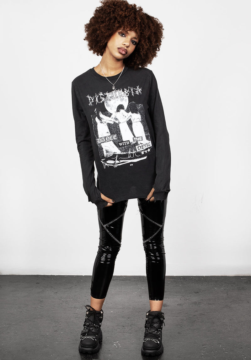 Dance Mit Die Devil Lang Ärmel T-Shirt