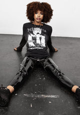 Dance Mit Die Devil Lang Ärmel T-Shirt