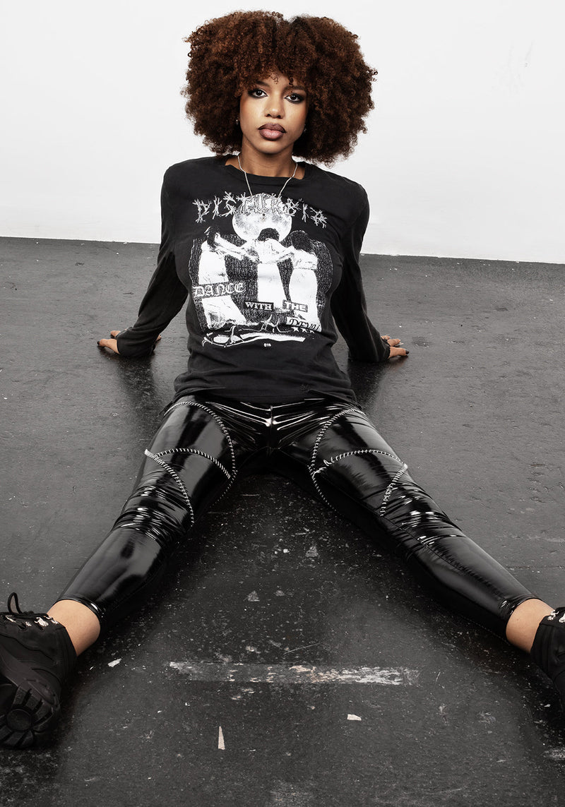 Dance Mit Die Devil Lang Ärmel T-Shirt