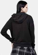 Daemon Reißverschluss Hoch Kapuzensweatshirt