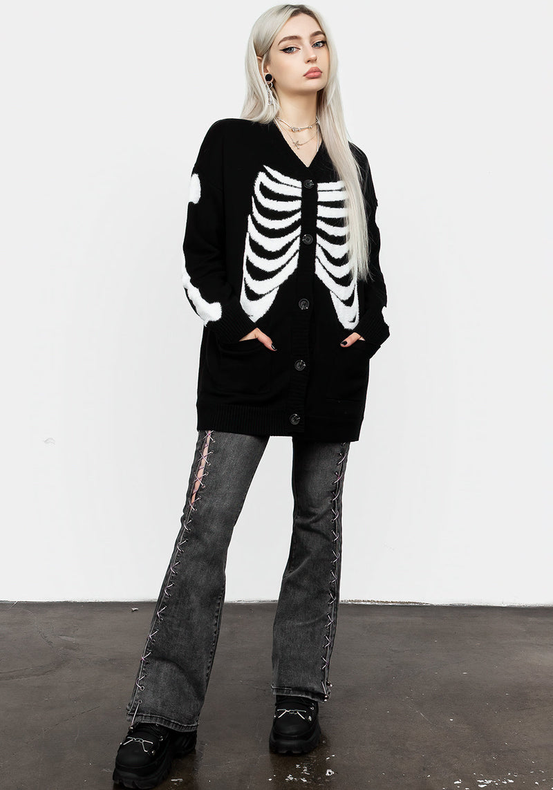 Skeletus Oversize Cardigan