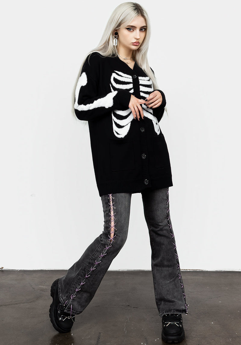 Skeletus Oversize Cardigan