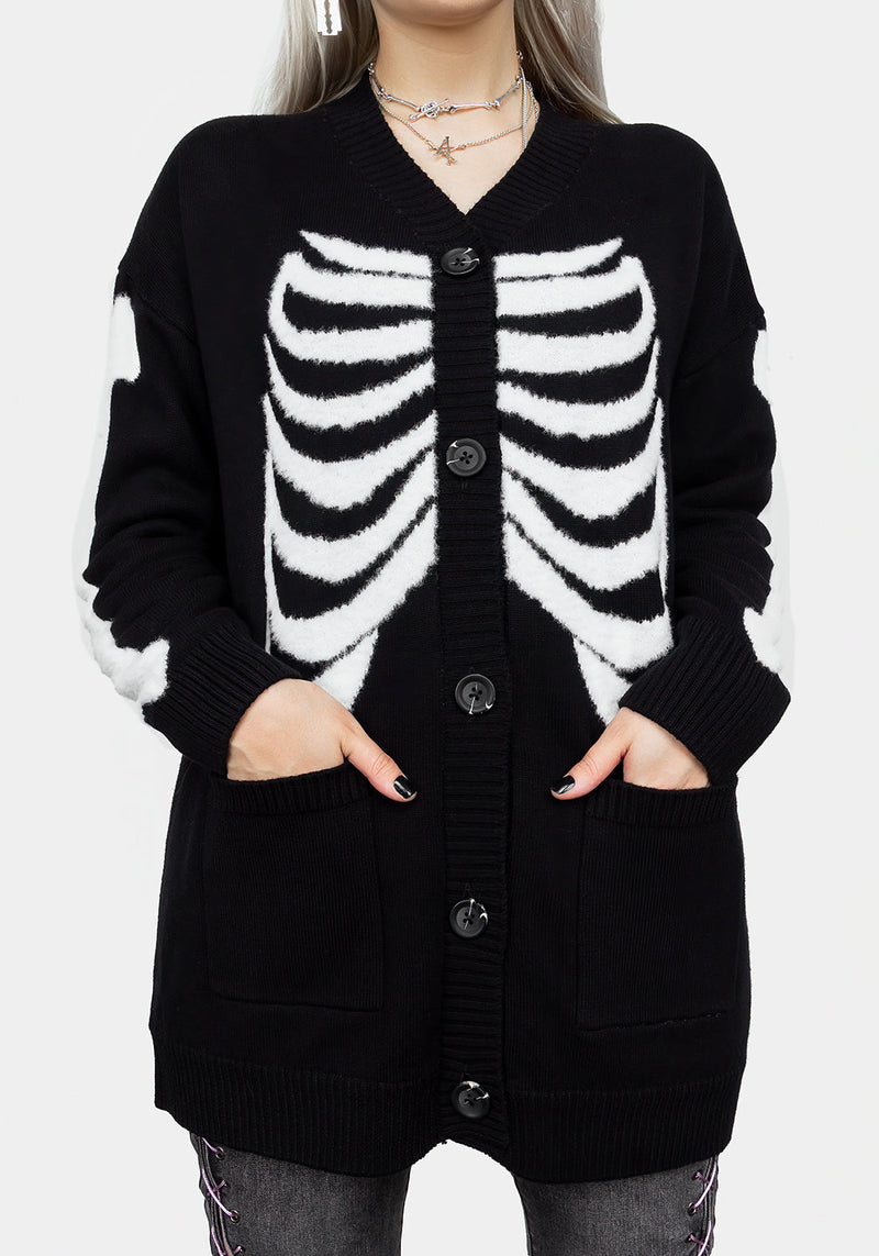 Skeletus Oversize Cardigan