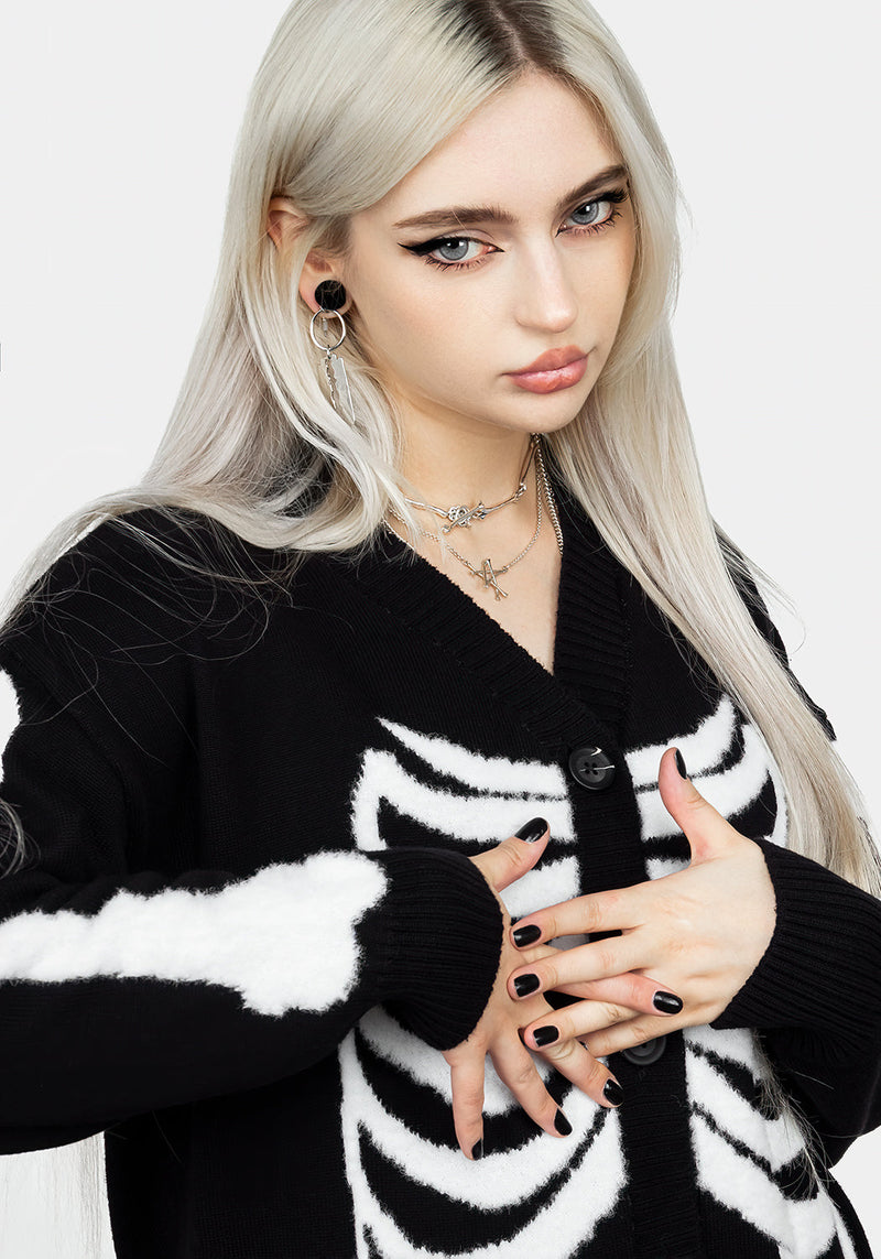 Skeletus Oversize Cardigan