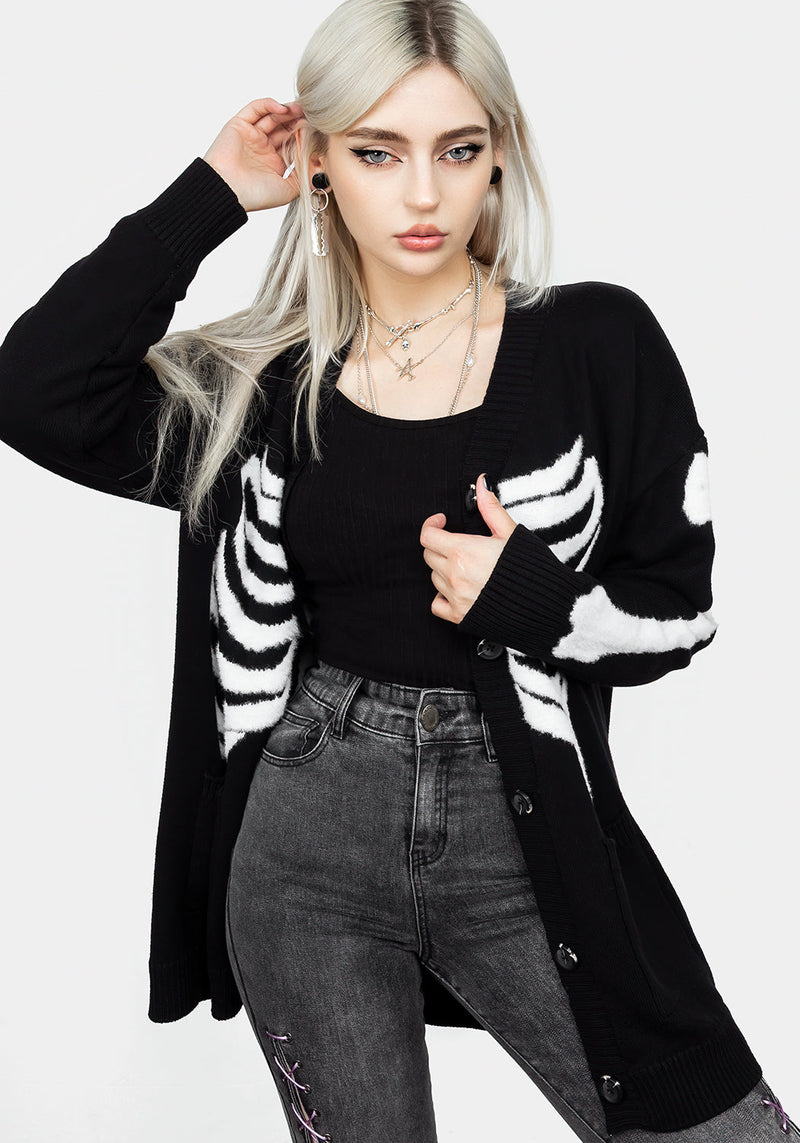 Skeletus Oversize Cardigan