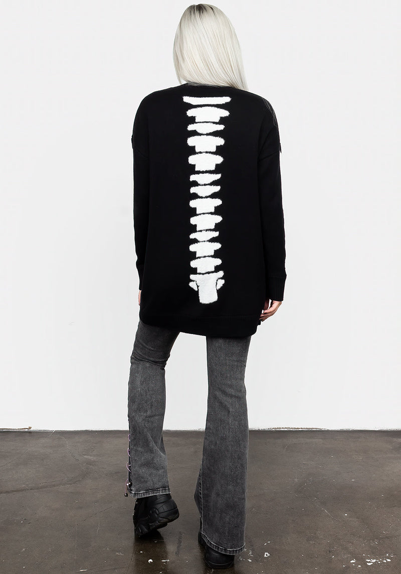 Skeletus Oversize Cardigan