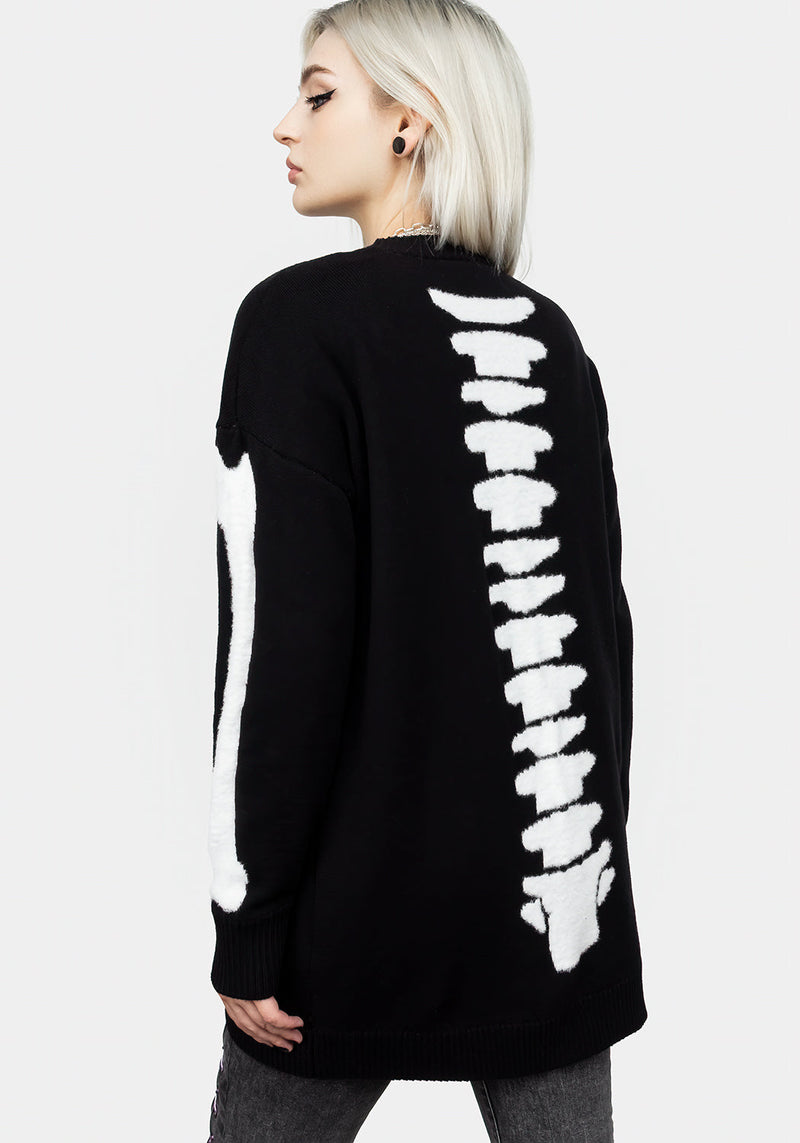 Skeletus Oversize Cardigan