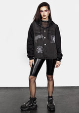 Shadows Denim Hoody