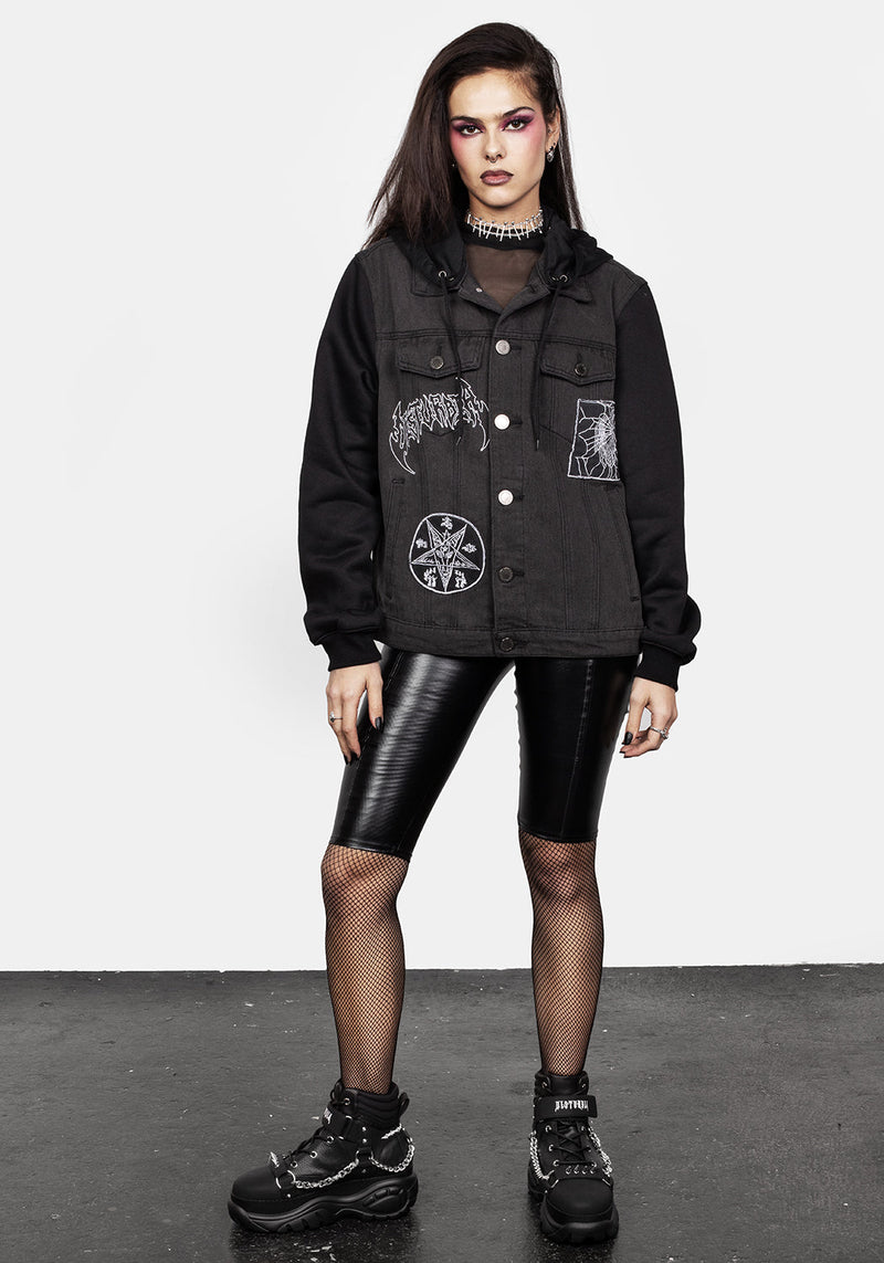 Shadows Denim Hoody