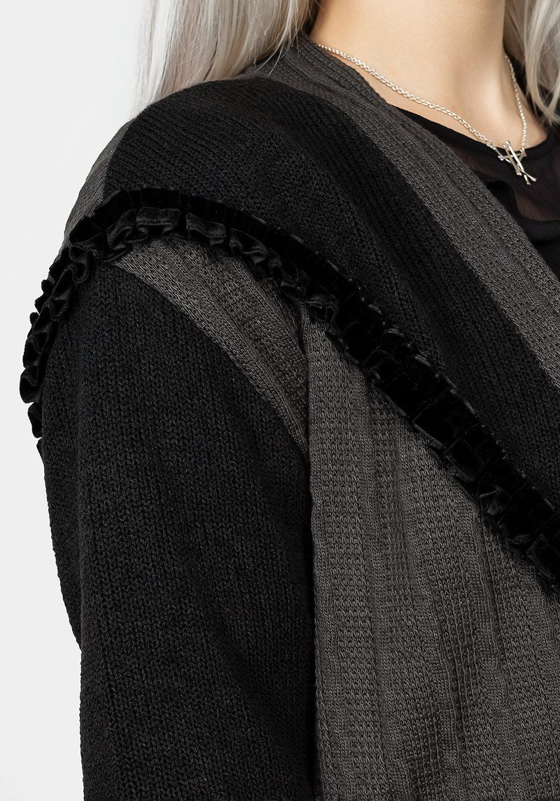 Lola Oversized Panelled Cardigan