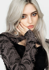 Ozzy Abgenutzt Jersey Mini Kleid