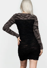 Ozzy Abgenutzt Jersey Mini Kleid