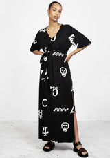 Alchemy Kaftan Maxi Dress