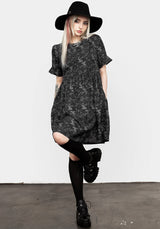 Petrichor Rüsche Kleid