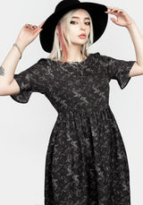 Petrichor Rüsche Kleid