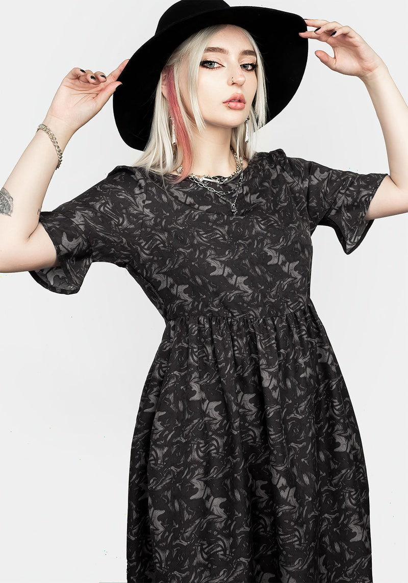 Petrichor Rüsche Kleid