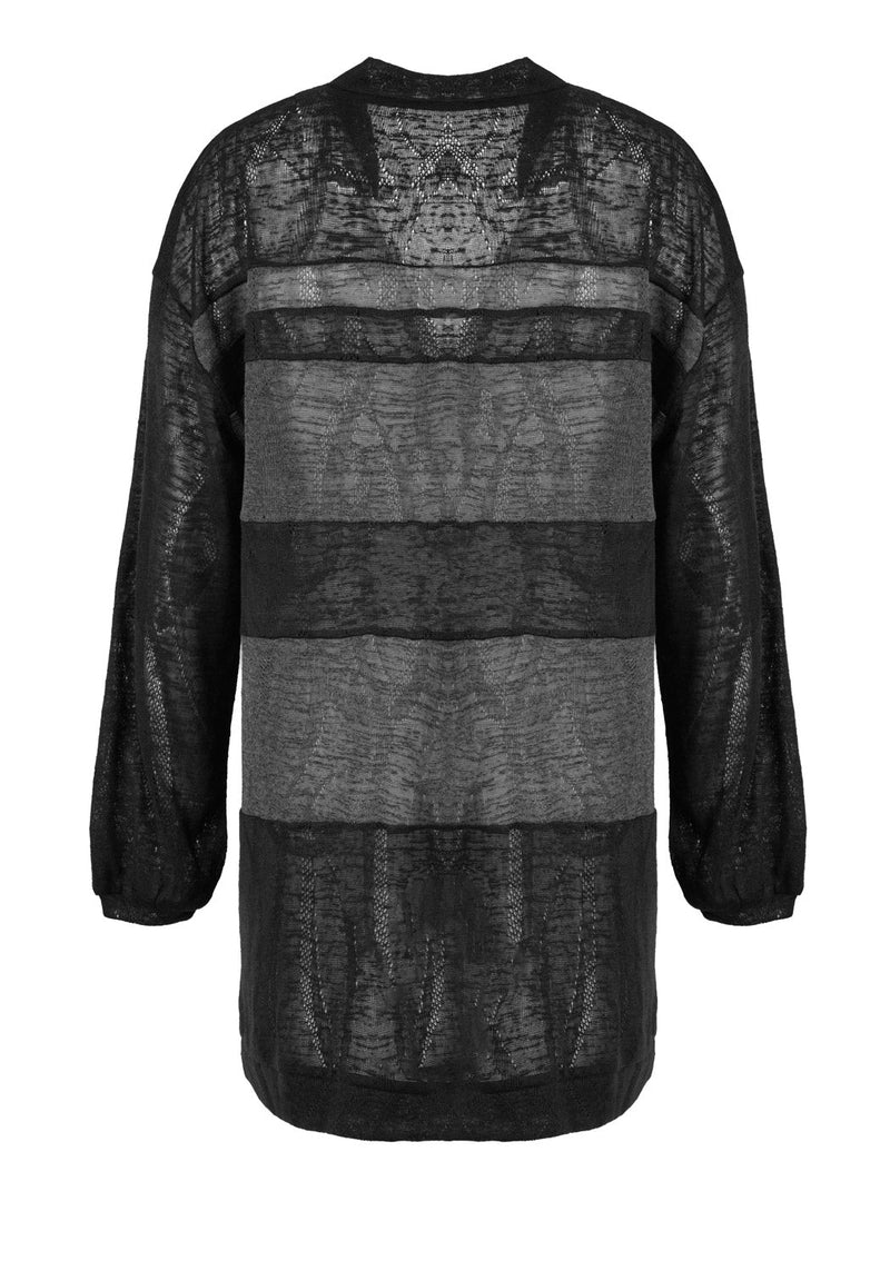 Stonem Gepaneelt Oversize Cardigan