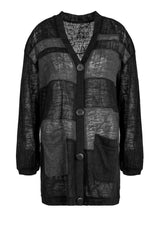 Stonem Gepaneelt Oversize Cardigan